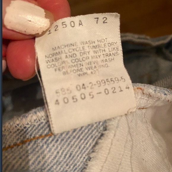 VINTAGE USA LEVIS 505 🔥 30/30 - Picture 15 of 16